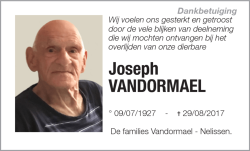 Joseph Vandormael