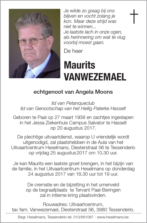 Maurits Vanwezemael