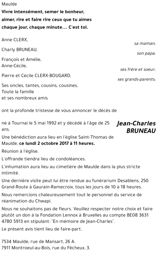 Jean-Charles BRUNEAU