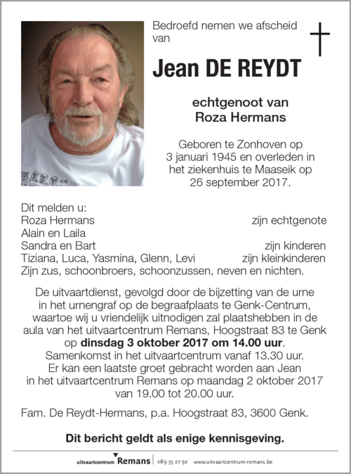 Jean De Reydt