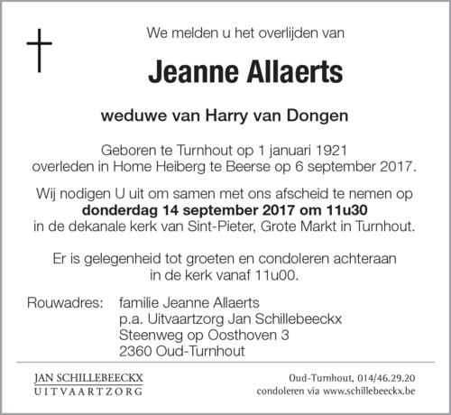 Jeanne Allaerts