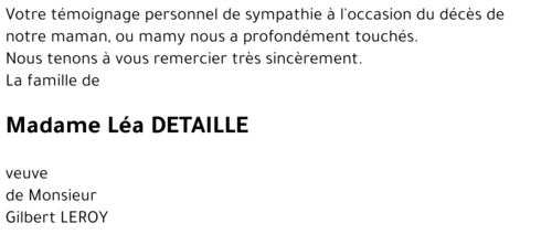Léa DETAILLE