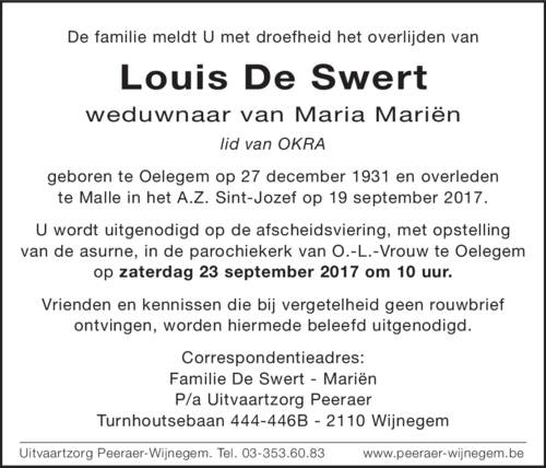 Louis De Swert