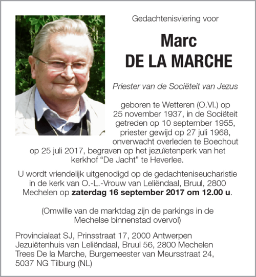 Marc De la Marche