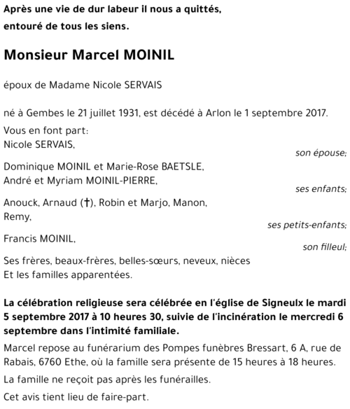 Marcel MOINIL 