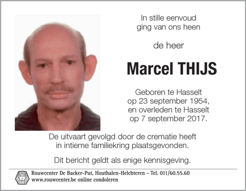 Marcel Thijs