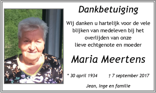 Maria Meertens