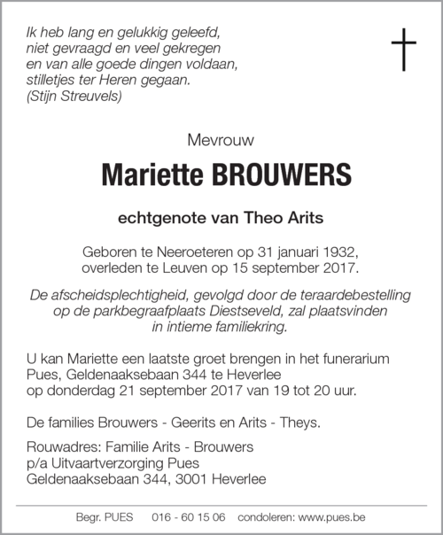 Mariette Brouwers