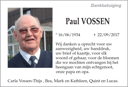 Paul Vossen