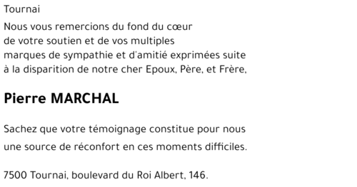 Pierre MARCHAL