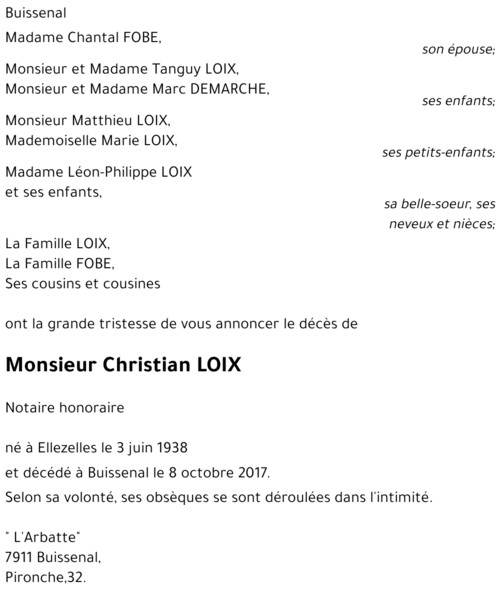Christian Loix