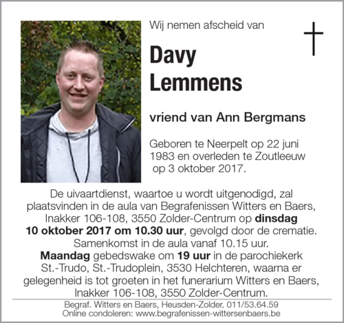 Davy Lemmens