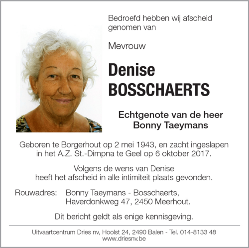 Denise Bosschaerts