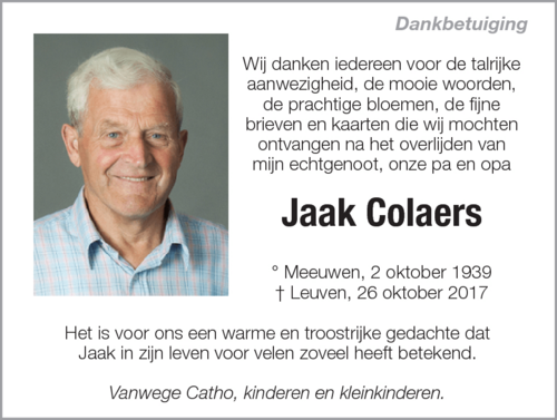 Jaak Colaers