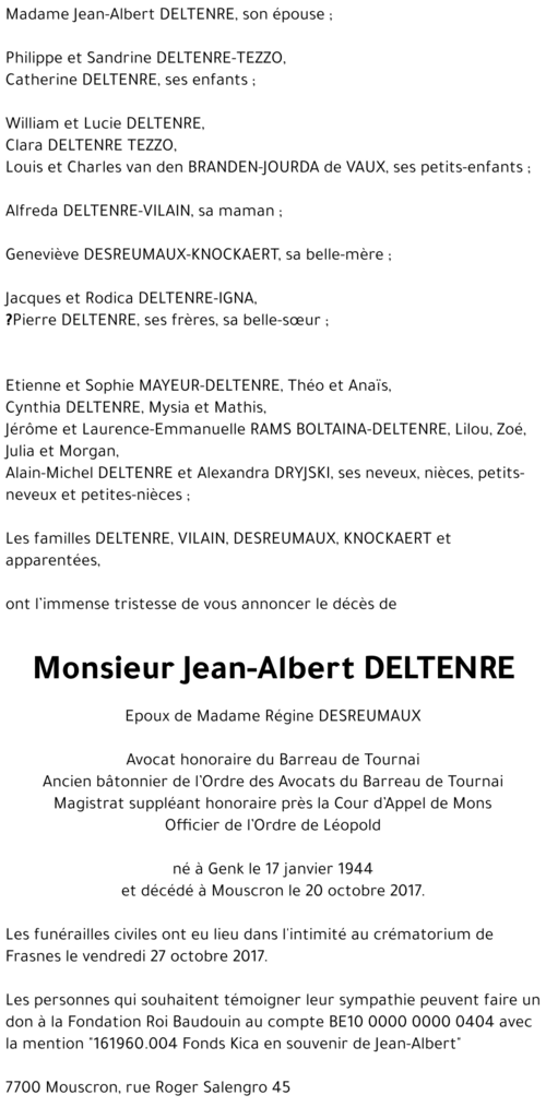 Jean-Albert Deltenre