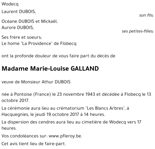 Marie-Louise Galland