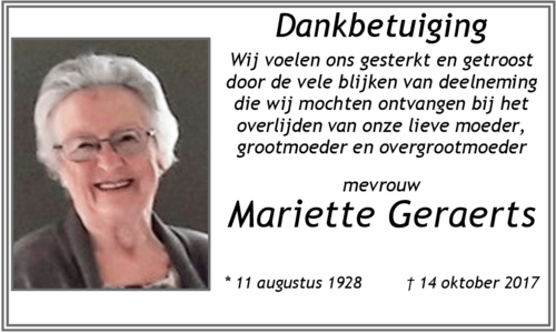 Mariette Geraerts