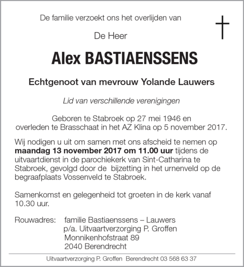 Alex Bastiaenssens