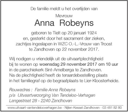 Anna Robeyns