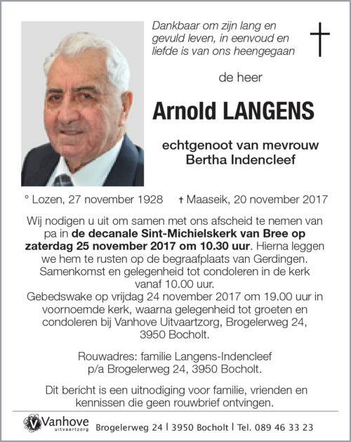 Arnold Langens