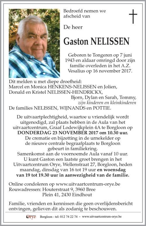 Gaston Nelissen