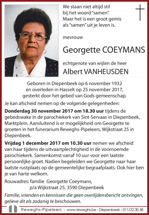 Georgette Coeymans