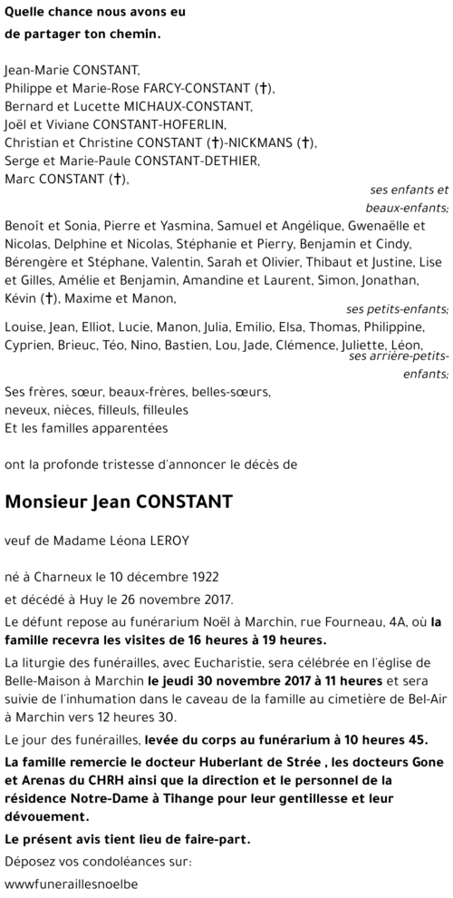 Jean CONSTANT