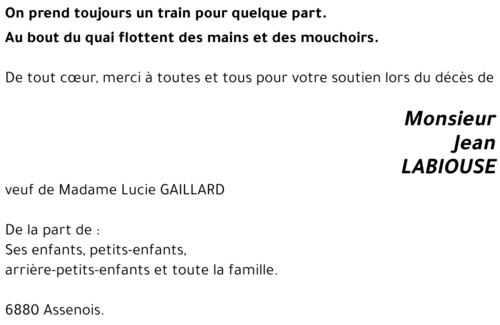 Jean LABIOUSE