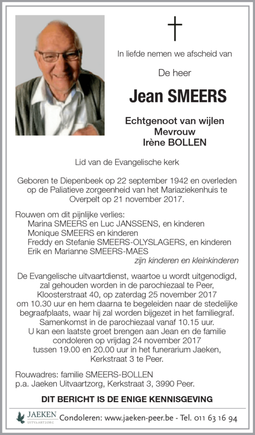 Jean Smeers