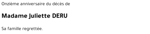 Juliette DERU