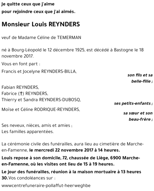 Louis REYNDERS