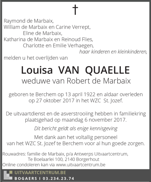 Louisa Van Qualle