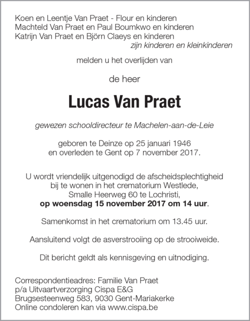 Lucas Van Praet