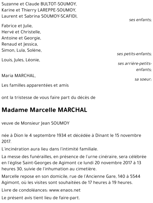 Marcelle MARCHAL