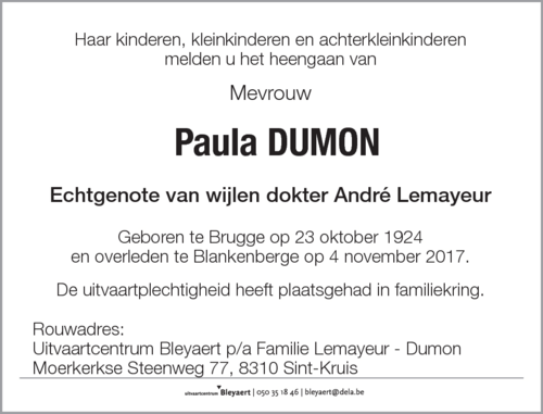 Paula Dumon