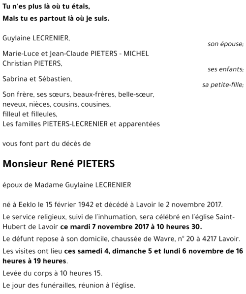 René PIETERS