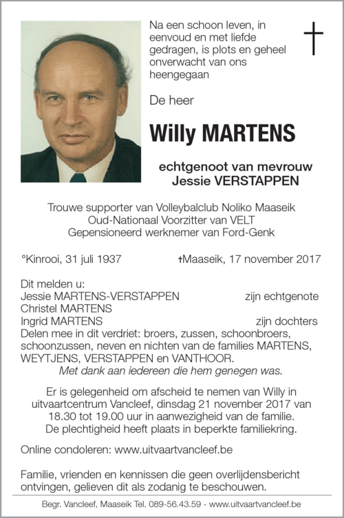 Willy Martens