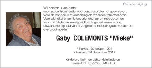 Gaby Colemonts