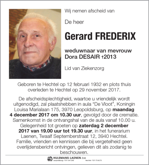 Gerard Frederix