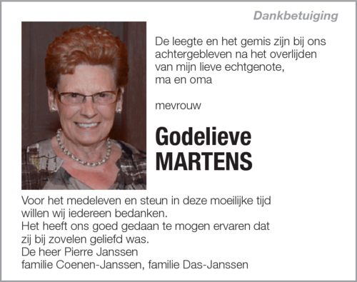 Godelieve MARTENS