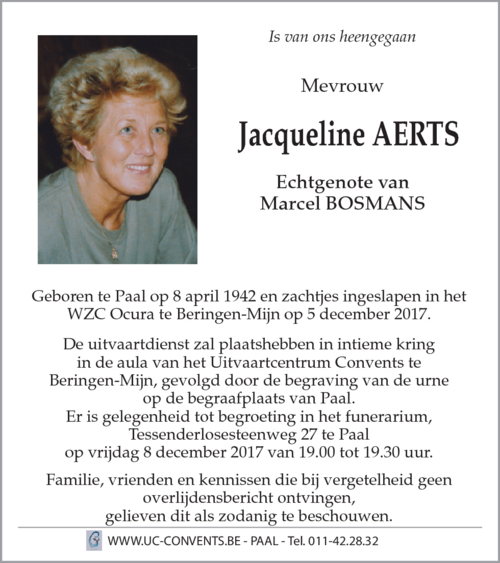 Jacqueline Aerts