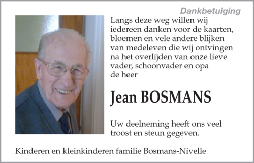 Jean Bosmans