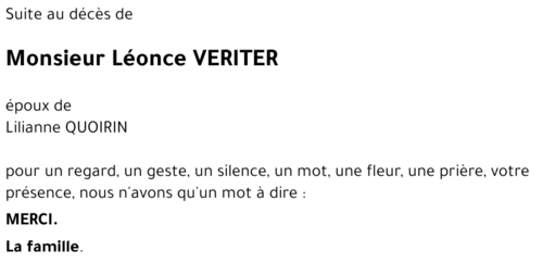 Léonce VERITER