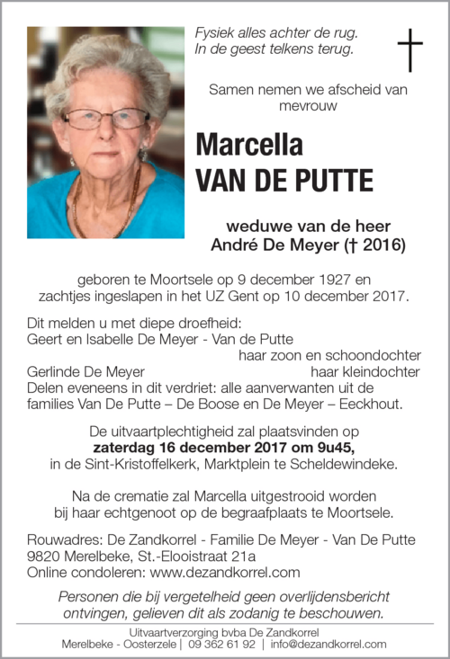 Marcella Van De Putte