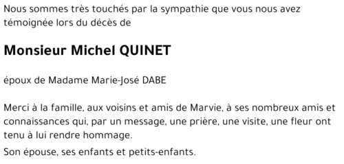 Michel QUINET