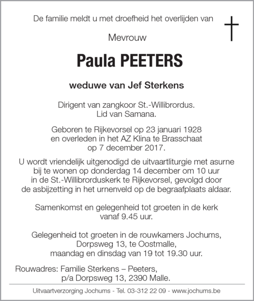 Paula Peeters