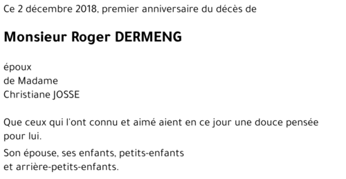 Roger DERMENG 