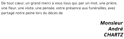 André CHARTZ