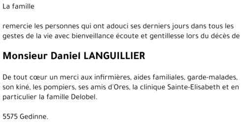 Daniel LANGUILLIER
