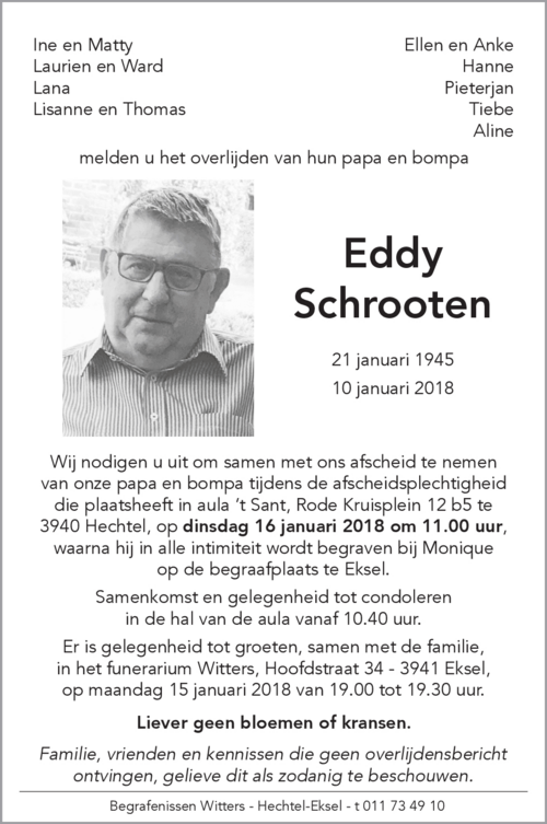 Eddy Schrooten